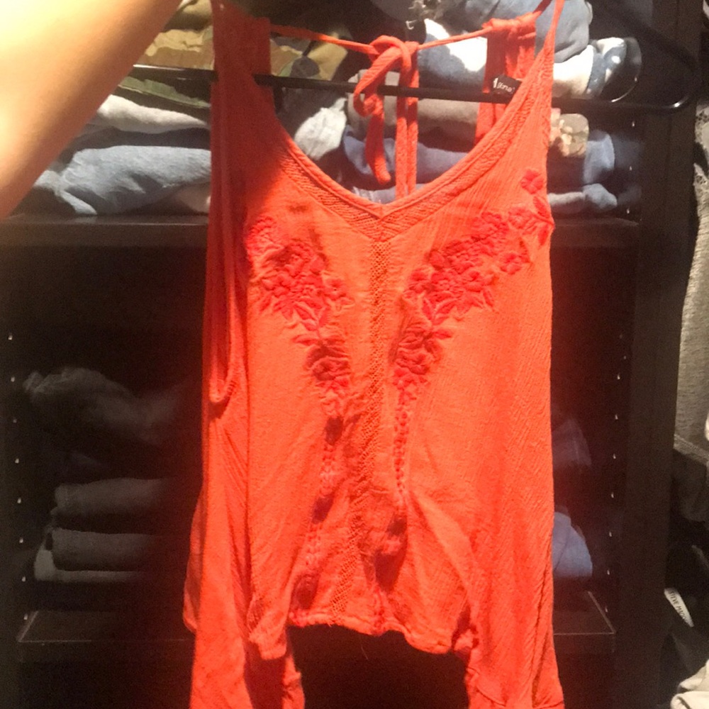 Cute orange blouse